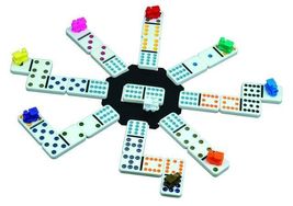 Traditions Cardinal's Mexican Train dominoes in Case New - $18.99