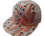 Vtg Parts Plus Patch Mesh Trucker Hat Cap Snapback Adjustable Logo Wrap Y2K - £22.90 GBP