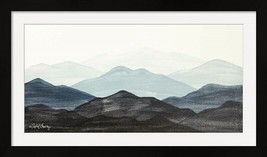 Blue Ridge Mountain Range I Framed Fine Art Print by April Chavez - £334.93 GBP