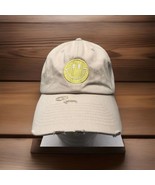 Kbethos Smiley Face Distressed Hat Strapback Adjustable Cap Girl Tribe - $11.29