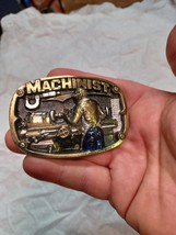 1986 Machinist Belt Buckle Great American Buckle Co. - $24.74