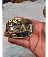 1986 Machinist Belt Buckle Great American Buckle Co. - $471.03 MXN