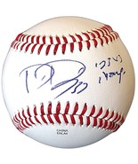 Dane Dunning Texas Rangers Signed Baseball 2023 World Series Inscription... - £78.63 GBP