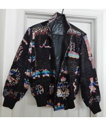 VTG Greek Wool Blend Leather Trim Jacket St Goubidenis Womens M/L(?) Sample - £54.30 GBP