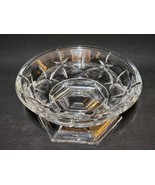 GORHAM 24% Lead Crystal LADY ANNE Centerpiece Single Pillar 3-Wick Candl... - $36.28