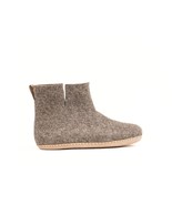 Handmade Indoor Boots in Natural Brown Color With Leather Sole - Handcra... - $1,126.72 MXN