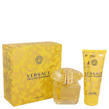 Versace Yellow Diamond Perfume 3.0 Oz Eau De Toilette Spray Gift Set image 3