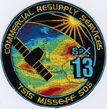 Expedition 54 Dragon SPX-13 NASA International Space Badge Embroidered Patch - $19.99+