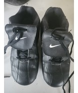 Nike Ribbie Jr Cleats Size 1Y  Kids Unisex Baseball Black Laces - $21.92 CAD