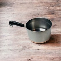 Vintage Revere Ware 1801 Stainless Steel Copper Bottom 1 1/2qt Sauce Pot NO LID - £14.79 GBP