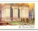 Hotel St Francis San Francisco California CA Chrome Postcard S23 - £1.54 GBP
