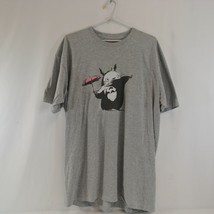 My Neighbor Totoro T-Shirt Busted Tees Grey Mens XL New - $12.50
