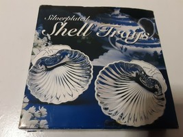 Vintage Old Hampshire Silversmiths Silverplated Shell Trays 2 Pack NOS B... - £7.90 GBP