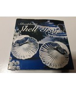 Vintage Old Hampshire Silversmiths Silverplated Shell Trays 2 Pack NOS B... - £7.78 GBP