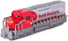 7&quot; Long Red Freight Train Locomotive Pull Back Action Toy 7&#39; L 1 1/2&quot; W 2&quot; T - $13.95