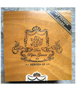 Don Pepin Garcia Series JJ Wooden Cigar Box 6 5/8x 6 7/8 x 2 3/4 Nice! - €7,60 EUR