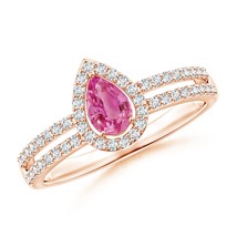 Authenticity Guarantee

ANGARA 0.7 Ct Pear Pink Sapphire and Diamond Halo Spl... - £1,072.46 GBP