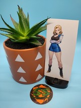 Dragon Ball Z - Android 18 #2 - Water-resistant Anime Vinyl Sticker / Decal - $56.20 MXN