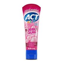 ACT Kids Anticavity Fluoride Toothpaste Bubble Gum Blowout 4.6 oz New - €1,80 EUR ACT Kids Anticavity Fluoride Toothpaste Bubble Gum Blowout 4.6 oz New - €1,80 EUR