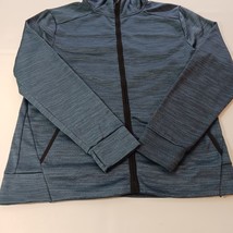 Champion Men's Blue Full Zip Pockets Hoodie Jacket Size L Large Chest 45" image 9