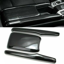 For 2016-2020 Honda Civic Interior Central Armrest Box Panel Carbon Fibe... - £22.38 GBP
