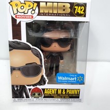 Funko Pop! Agent M &amp; Pawny #742 Men In Black Vinyl Figure Walmart Exclusive NEW - £12.45 GBP
