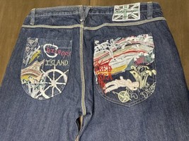 NWOT VTG Artful Dodger Bishops Island Jeans size 40 x 31 Embroidered-Dea... - £99.05 GBP