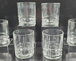 6 Cristal D&#39;Arques Durand Arizona Parallels Double Old Fashioned Glasses... - $46.40