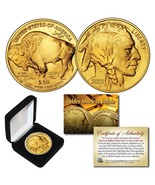 2022 24K Gold Plated $50 AMERICAN GOLD BUFFALO Indian Head TRIBUTE Coin ... - £11.89 GBP