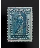 1902 $2 U.S. Internal Revenue, Documentary, Surcharged, Commerce, R191, ... - $5.59 CAD