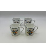 Set of 4 Bernardaud Limoges BORGHESE Demitasse / Mocha Cups Rare Size - $439.03 CAD