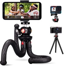 Phone Tripod, Lammcou 3 In 1 Flexible Tripod For Camera, Cell Phone, Universal - £31.40 GBP