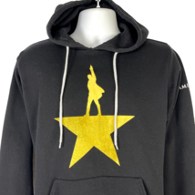 Hamilton Musical Tour Star S Pullover Hoodie Sweatshirt sz Small Creative Goods - £26.47 GBP