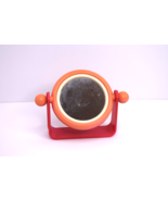 Vintage Plastic Pink Toy Doll Size Standing Mirror4&quot; Tall Red Eagle Brand - €11,17 EUR