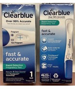 Clearblue Rapid Detection Pregnancy Tests Exp. 10/2024^  LOT OF 2 - £5.29 GBP