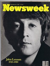 ORIGINAL Vintage December 22 1980 Newsweek Magazine John Lennon - £39.55 GBP