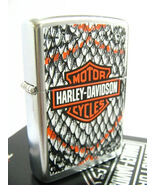 Sharp 2008 Harley Davidson Snakeskin Zippo Lighter - $37.95