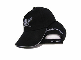 Brethren Of The Coast Surrender The Booty Key West Pirate Baseball Cap Hat - £20.77 GBP