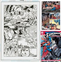 Paul Pelletier Signed Man of Tomorrow #5 Original Art / Superman Vs. Titano - £232.19 GBP