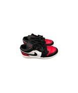 NIKE Air Jordan 1 Low Big Kids Shoes in Black Red White Size 5Y 553560-161 - $59.40