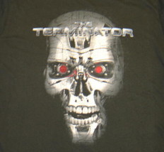 The Terminator Movie Endoskeleton Face T-Shirt NEW UNWORN - $17.99