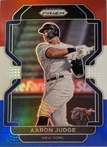 Aaron Judge 2022 Panini Prizm Red White &amp; Blue Card #239 Mlb Ny Yankees All Rise - $3.77