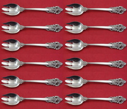 Grande Baroque by Wallace Sterling Silver Ice Cream Fork Custom Set of 12 pieces - €929,07 EUR