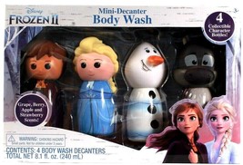 Centric Beauty Disney Frozen II Mini Decanter 4 Collectable Characters Body Wash - £27.62 GBP