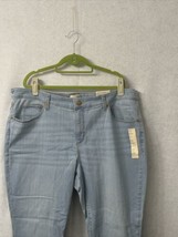 Women&#39;s Plus Size Mid-Rise Skinny Jeans - Universal Thread™ Light Blue S... - $5.94