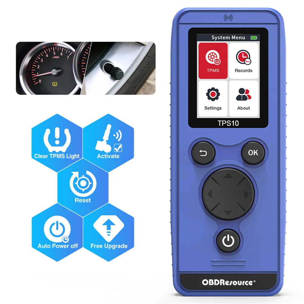 Universal TPMS Reset Tool TPS10 For       Fiat Auto Tire Pressure Monitoring Sys - £149.01 GBP