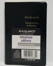 At-A-Glance  Telephone Address Book,  2 3/4 x 4 1/4   80-401-05 - $15.83