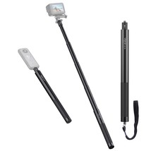 47.64&quot; Action Cameras Selfie Stick Extendable For Insta360 Sports Camera... - $39.99