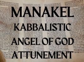 MANAKEL Kabbalistic Angel of God Attunement - £18.96 GBP