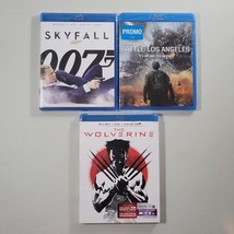 Blu ray Lot Of 3 Skyfall 007 Battle Los Angeles The Wolverine NEW/SEALED - £10.68 GBP